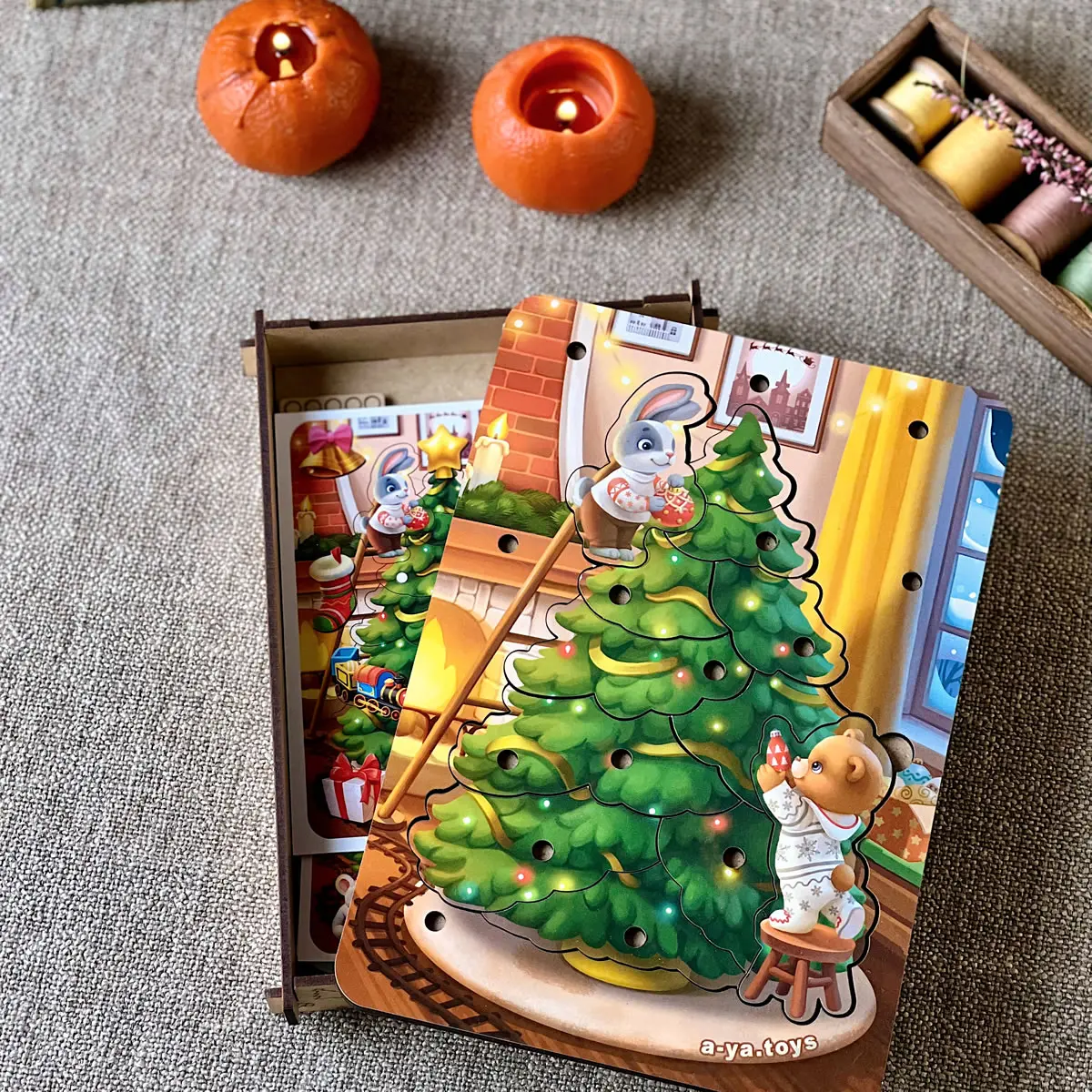 2-in-1 Game "Little Christmas tree"